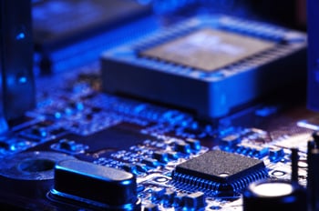 blue pcb board-1
